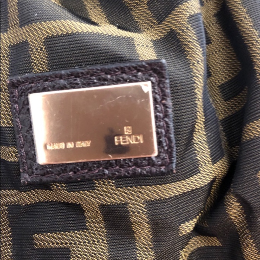 *RARE*Authentic Fendi Spy Sequin Tassel Disk Bag - Picture 4 of 8